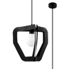 Sollux Lighting Lampa wisząca TRES czarna SL.0930