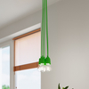 Sollux Lighting Lampa wisząca DIEGO 3 zielony SL.0582