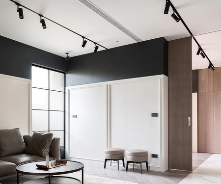 Reflektor szynowy czarny 3-fazowy Abigali Posh Cree COB 12W 4000K CRI90+ 36°