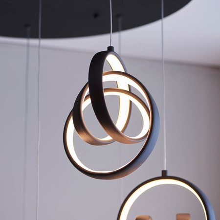 Endon Lighting Lampa wisząca 97625 czarny