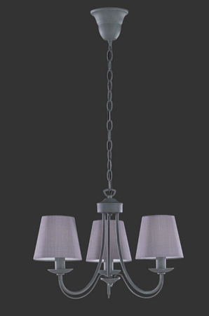 Lampa wisząca Trio 110600378 szary