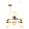Lampa wisząca Italux Evans PND-94981-4B-GD Złoty