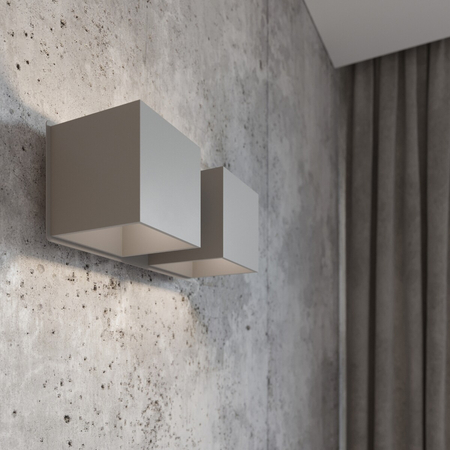 Sollux Lighting Kinkiet QUAD 2 szary SL.0658