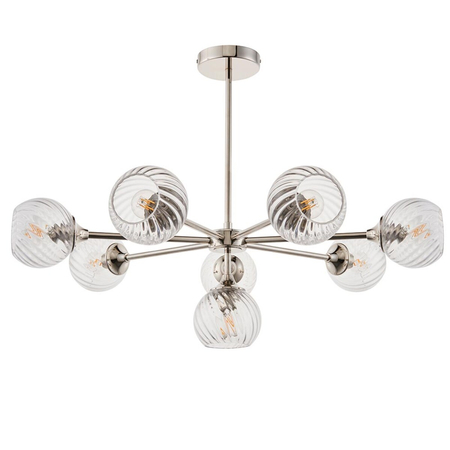 Lampa wisząca Endon Lighting Allegra 104051 nikiel