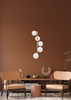 Lampa wisząca Zuma Line Ali 5648 biały/złoty