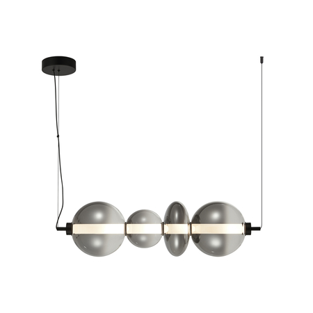 Lampa wisząca Italux Sonte PND-24352-36W-BK-SG Czarny mat