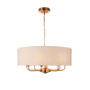 Lampa wisząca Endon Lighting Highclere 110727 mosiądz