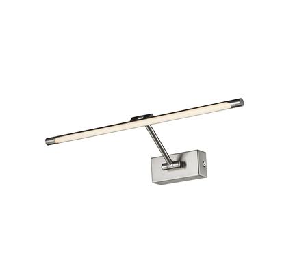 Kinkiet DAVINCI 48 SATIN NICKEL Azzardo AZ2649 stalowy