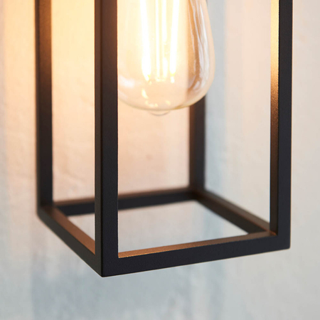 Kinkiet zewnętrzny Endon Lighting Herbert 91993 czarny