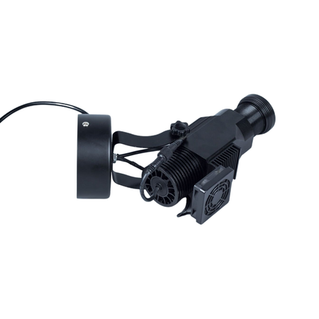 LED projektor Logo Greenie CREE XHP70 30W obrotowy IP20 1-10 metrów