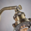 Kinkiet Endon Lighting Hansen 77273 mosiądz