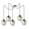 Lampa wisząca LEVEL 5 BL GRAFIT Emibig 757/5 czarny