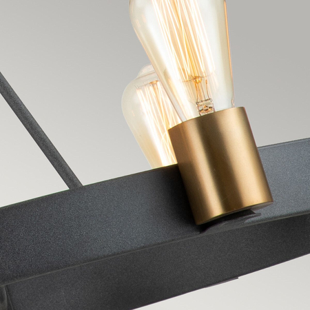 Lampa wisząca / Półplafon Silas - 6 źródeł światła Quintiesse QN-SILAS-6P-DZ