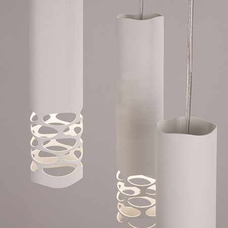 Sollux Lighting Lampa wisząca LIRO 3P biały SL.1694