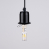 Sollux Lighting Lampa wisząca HYPERION 3P czarny SL.1359