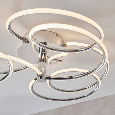 Lampa sufitowa Endon Lighting Eterne 81886 chrom