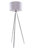 Lampa podłogowa FINN WHITE Azzardo AZ1037 biały/chrom