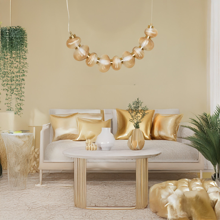 Milagro Lampa wisząca BOLLA GOLD 36W LED ML1428 ZŁOTY