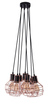 Lampa wisząca CARRON 7 COPPER Azzardo AZ2142 miedziany