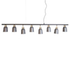 Lampa wisząca By Rydens 4201180-4500 Lemur 8-lite
