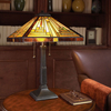 Lampa stołowa Elstead Lighting Stephen brąz QZ-STEPHEN-TL
