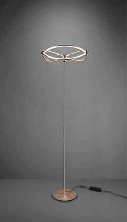 Lampa podłogowa Trio 421210108 złoty