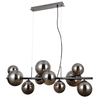 Lampa wisząca Italux PND-406007-10A-BCR Czarny chrom