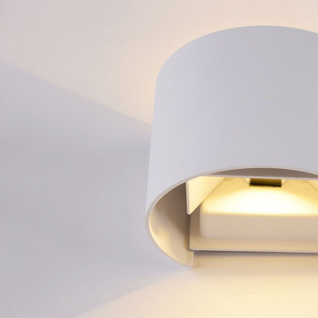Kinkiet zewnętrzny Maytoni Fulton O573WL-L6W White