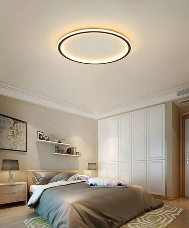 Plafon LED okrągły Abigali 500*45mm 36W - trzy barwy, ściemnialny - Pilot