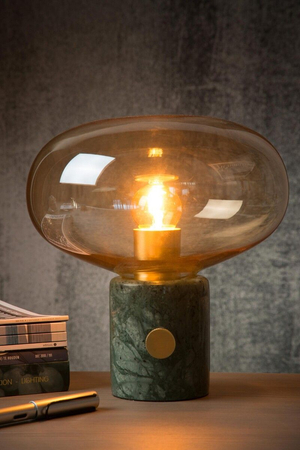 Lampa stołowa Lucide CHARLIZE 03520/01/62 zielony