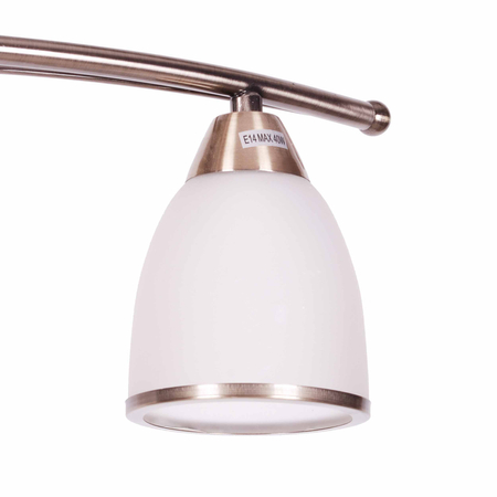 Lampa sufitowa SAMIRA Kaja K-JSL-8090/3 AB mosiądz