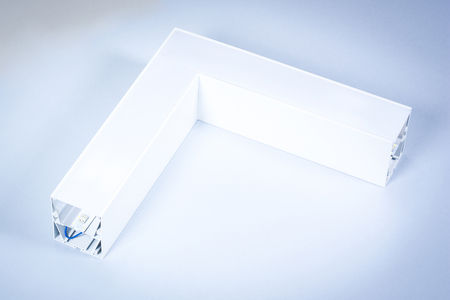 Oprawa liniowa LED Greenie Linea podwieszana - narożnik horyzontalny 20W biała obudowa CW