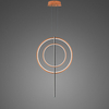 Lampa wisząca Linea No.5 60/40cm czarny miedziany 3k