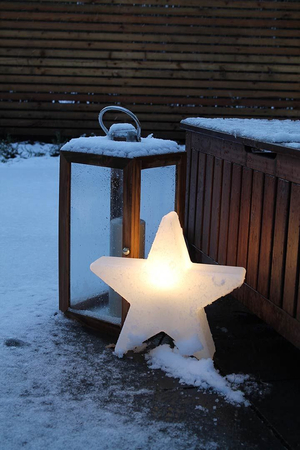 Gwiazda LED Lampa zewnętrzna ogrodowa 2700K Biała ciepła Ø100 32378W biały