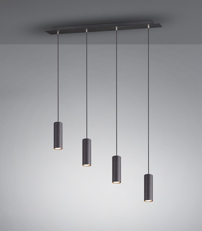 Lampa wisząca Trio 312400432 czarny