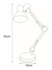 Lampa biurkowa COSMO Kaja K-MT-COSMO SREBRNY 