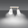 Lampa sufitowa ATLAS 2 WHITE Emibig 724/2 biały