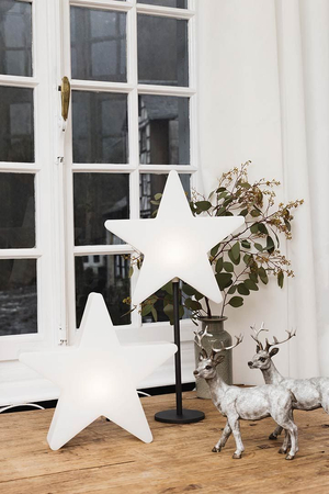 Gwiazda LED Lampa wewnętrzna 3000K Biała ciepła 30cm 32508L biały