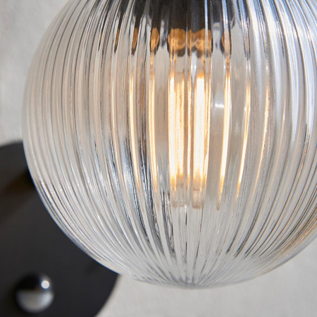 Kinkiet zewnętrzny Endon Lighting Eldon 103829 czarny