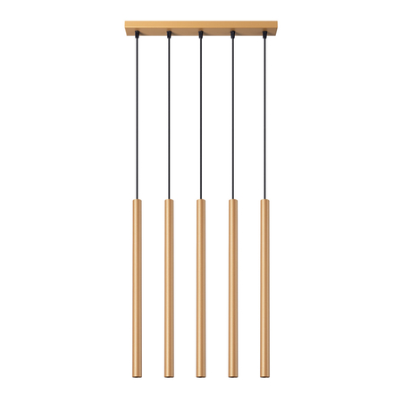 Sollux Lighting Lampa Wisząca PASTELO 5L złoty połysk SL.1198