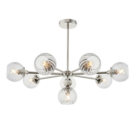 Lampa wisząca Endon Lighting Allegra 104051 nikiel