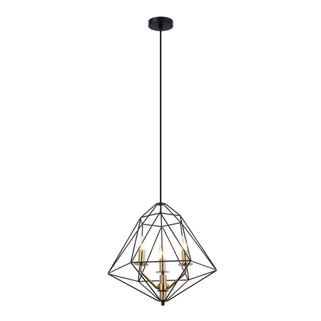 Lampa wisząca Italux PEN-6369-3-BKBR Maresmo