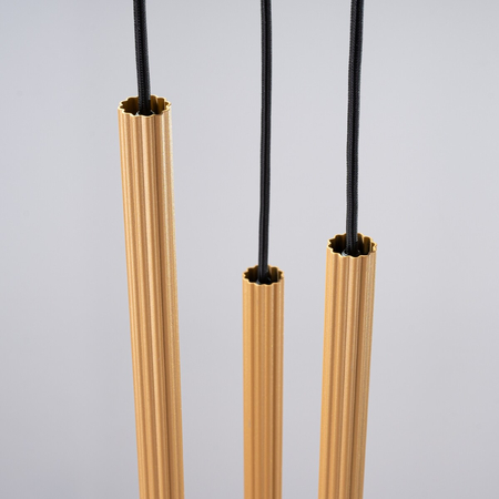Sollux Lighting Lampa wisząca ARCHE 3P złota SL.1342