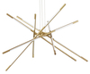 Lampa wisząca Luces Exclusivas BELL LE41337 złoty