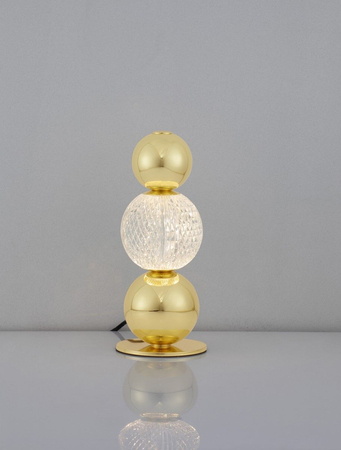 Lampa stołowa Luces Exclusivas PONCE złoty LE42704