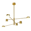 Lampa wisząca Italux PND-16374-6-COP-GD-4K Remdal