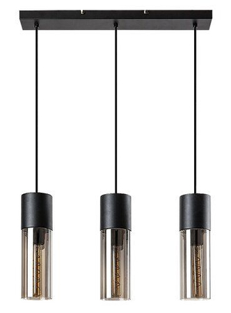 Lampa wisząca Rabalux Ronno 72053 czarny