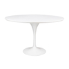 Stół TULIP PREMIUM 120 biały - MDF, metal