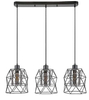 Lampa wisząca Rabalux Emrys 72113 czarny matowy