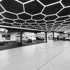 Lampa LED Hexagon Blaupunkt 230W geometryczny panel sufitowy led 4000K CRI90 w kształcie plasta miodu